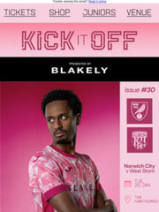 Email Inspiration from Norwich City Football Club