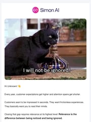 Email Inspiration from Simon AI