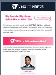 Email Inspiration from VTEX Marketing Team