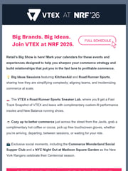 Email Inspiration from VTEX Marketing Team