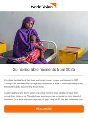 Email Inspiration from World Vision
