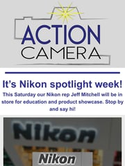 Email Inspiration from Action Camera