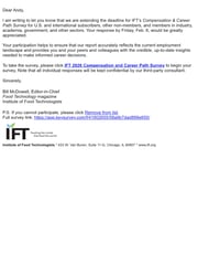 Email Inspiration from Bill McDowell