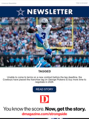 Email Inspiration from Dallas Cowboys