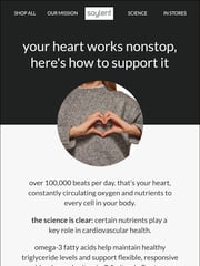 Email Inspiration from Soylent