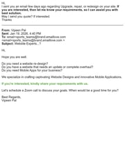 Email Inspiration from vipeen pal