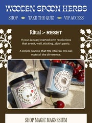 Email Inspiration from Wooden Spoon Herbs