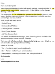 Email Inspiration from Amelia Mia