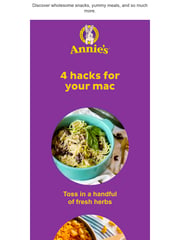 Email Inspiration from Annie’s Bunny Squad HQ