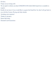 Email Inspiration from Dante Mccarthy