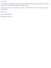 Email Inspiration from Eleanor Mclaughlin