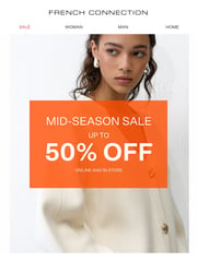 Email Inspiration from French Connection