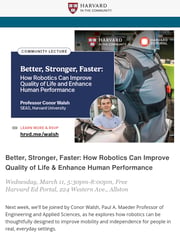 Email Inspiration from Harvard in the Community
