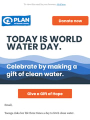 Email Inspiration from Kate Ezzes, Plan International