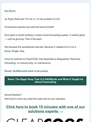 Email Inspiration from Matt Wampler