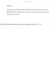 Email Inspiration from NATASHA DENONA
