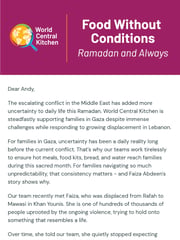 Email Inspiration from Paige Cofield, WCK