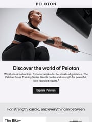 Email Inspiration from Peloton