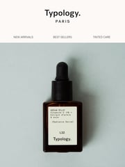 Email Inspiration from Typology Paris