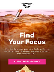 Email Inspiration from Wunderground