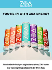 Email Inspiration from ZOA Energy