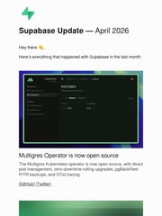 Email Inspiration from Ant at Supabase