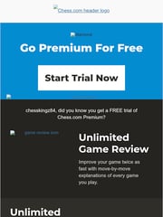 Email Inspiration from ♟Chess.com
