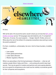 Email Inspiration from Elsewhere by Endeavor