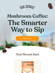 Email Inspiration from Four Sigmatic