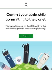 Email Inspiration from GitHub Shop