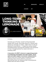 Email Inspiration from James and the LMNT Team