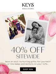 Email Inspiration from Keys Soulcare