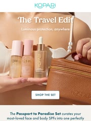 Email Inspiration from Kopari Beauty