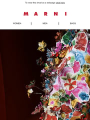 Email Inspiration from Marni Online Store