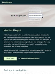 Email Inspiration from Naomi at Customer.io