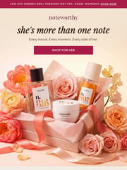 Email Inspiration from Noteworthy