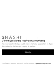 Email Inspiration from SHOP SHASHI