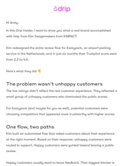 Email Inspiration from Sofie from Drip