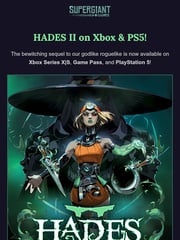 Email Inspiration from Supergiant Games