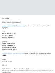 Email Inspiration from ⚡🍑 tomas @ bonbuz