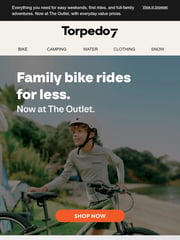 Email Inspiration from Torpedo7 | The Outlet