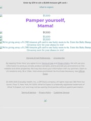 Email Inspiration from What To Expect ?