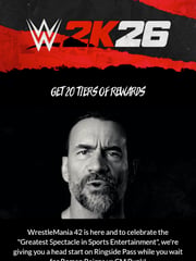 Email Inspiration from WWE 2K