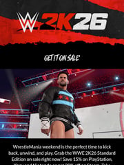 Email Inspiration from WWE 2K