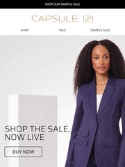 Email Inspiration from Capsule 121