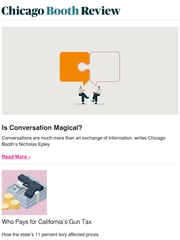 Email Inspiration from Chicago Booth Review