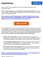 Email Inspiration from Christine Squires, CEO Americares