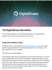 Email Inspiration from DigitalOcean