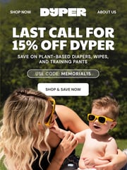 Email Inspiration from DYPER™ Team