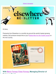 Email Inspiration from Elsewhere by Endeavor